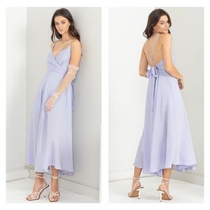 Lavender Mid Length Special Occasion Dress NWT